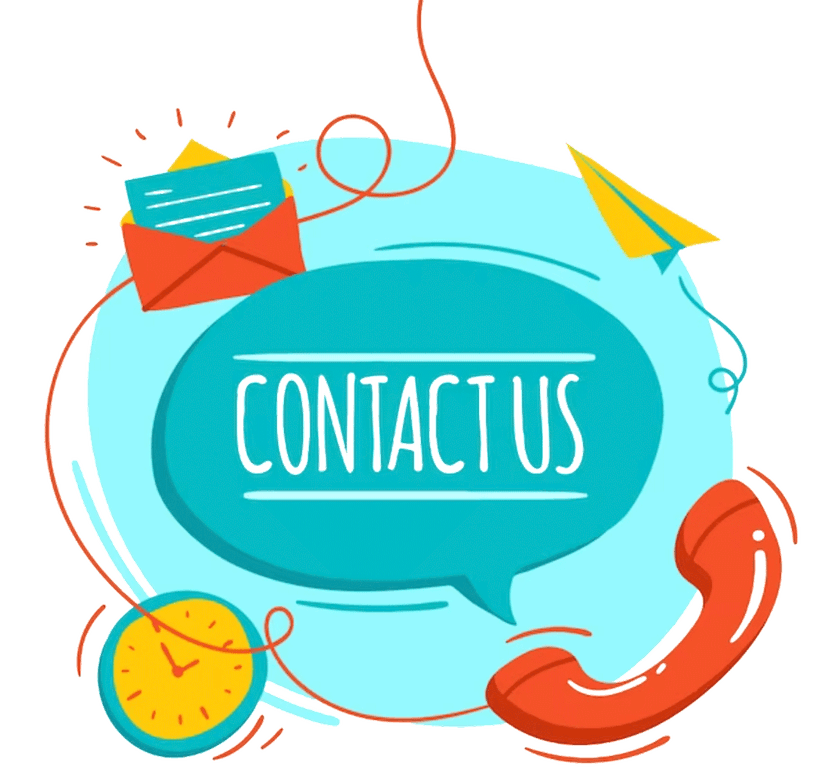 Contact us graphic